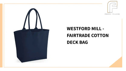 Westford Mill - Fairtrade Cotton Deck Bag by@Outfy
