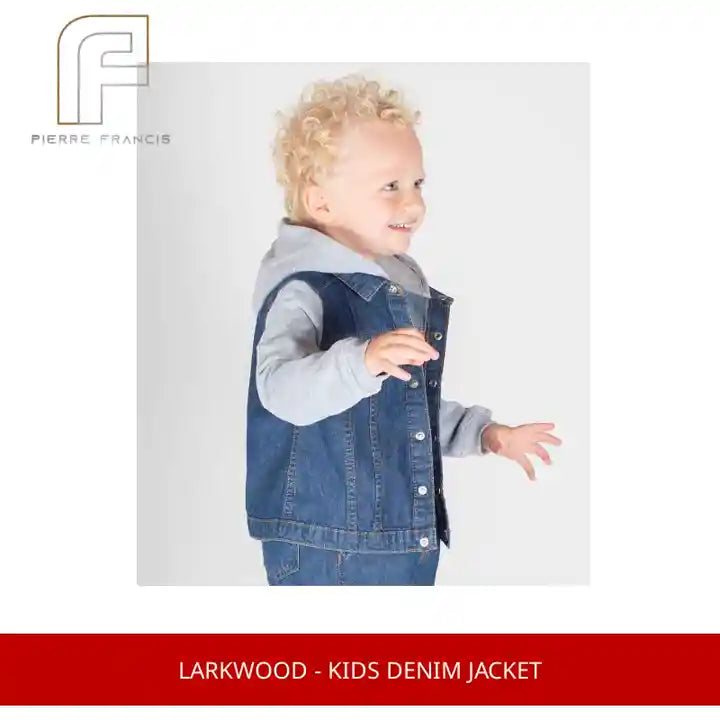 Larkwood - Kids Denim Jacket by@Outfy