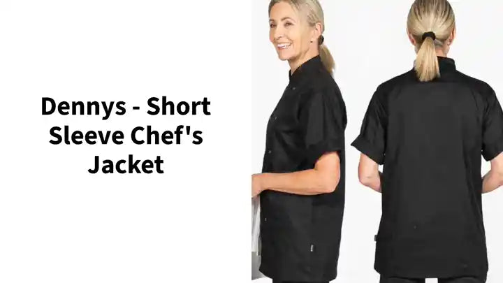 Dennys - Short Sleeve Chef's Jacket by@Outfy