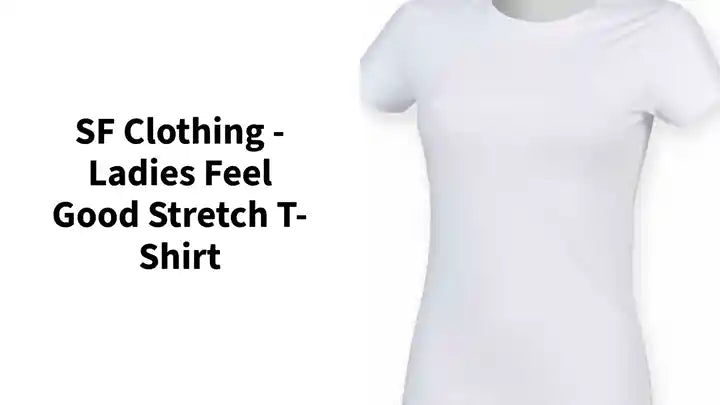 SF Clothing - Ladies Feel Good Stretch T-Shirt by@Outfy