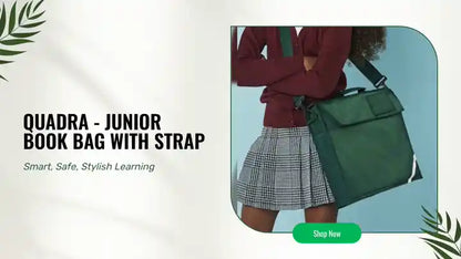Quadra - Junior Book Bag with Strap by@Outfy