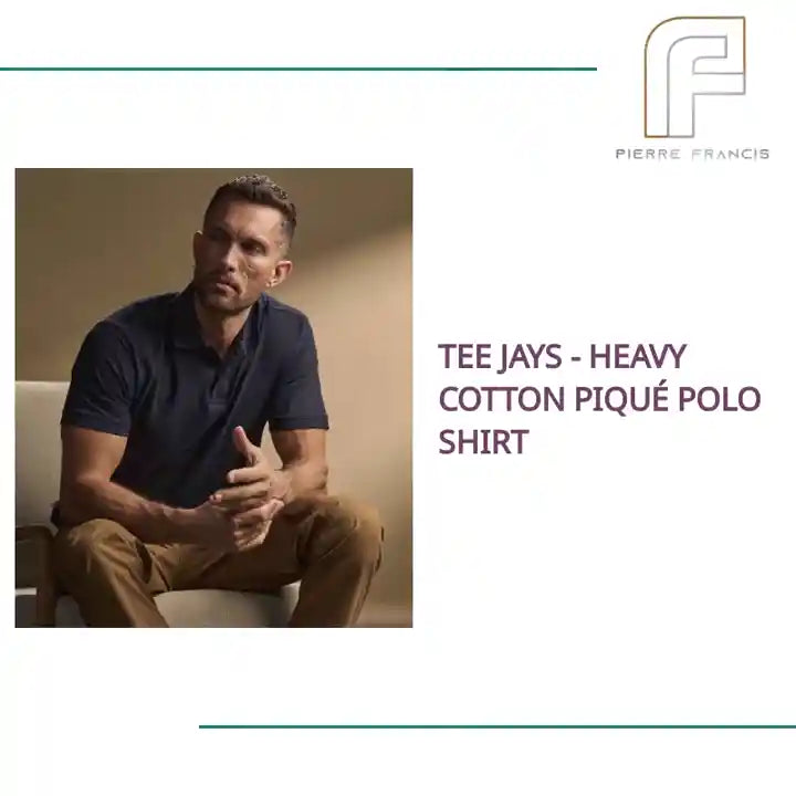 Tee Jays - Heavy Cotton Piqu&eacute; Polo Shirt by@Outfy