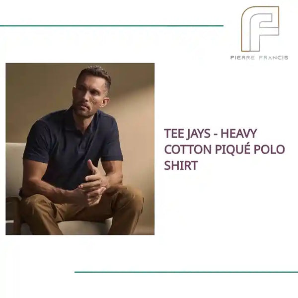 Tee Jays - Heavy Cotton Piqu&eacute; Polo Shirt by@Outfy