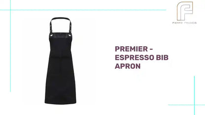 Premier - Espresso Bib Apron by@Outfy