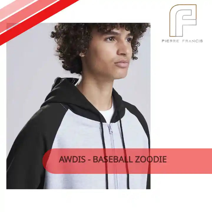 AWDis - Baseball Zoodie by@Outfy