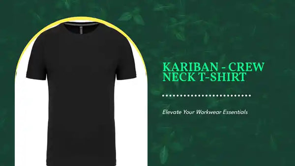 Kariban - Crew Neck T-Shirt by@Outfy