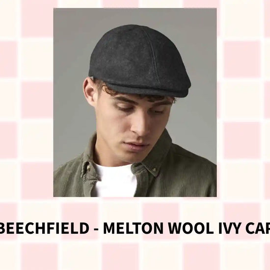 Beechfield - Melton Wool Ivy Cap - BB623 CHM ONE