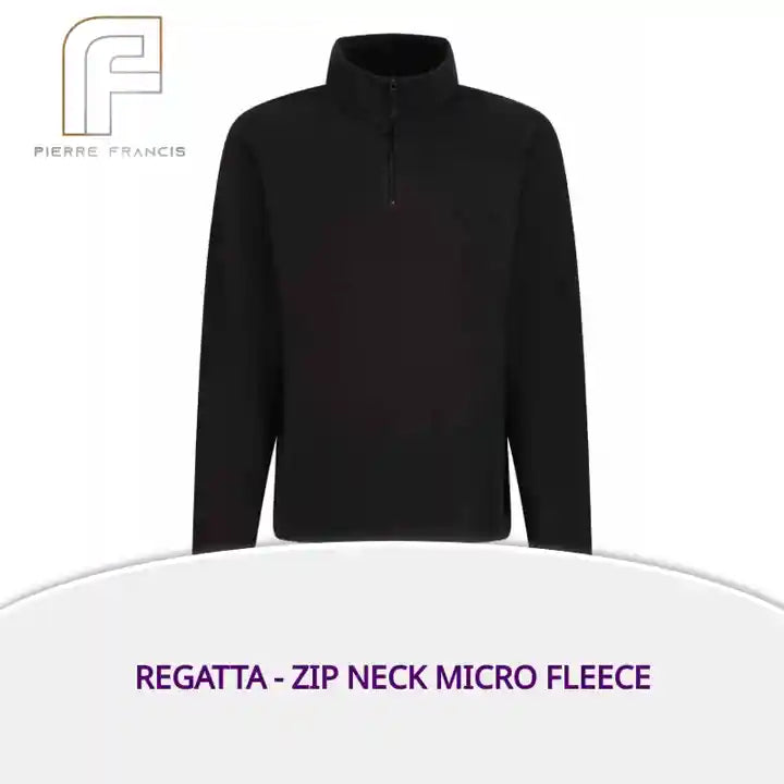 Regatta - Zip Neck Micro Fleece by@Outfy
