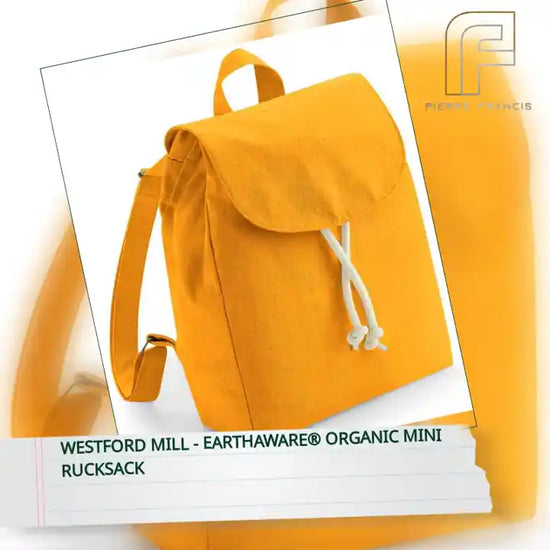 Westford Mill - EarthAware&reg; Organic Mini Rucksack by@Outfy