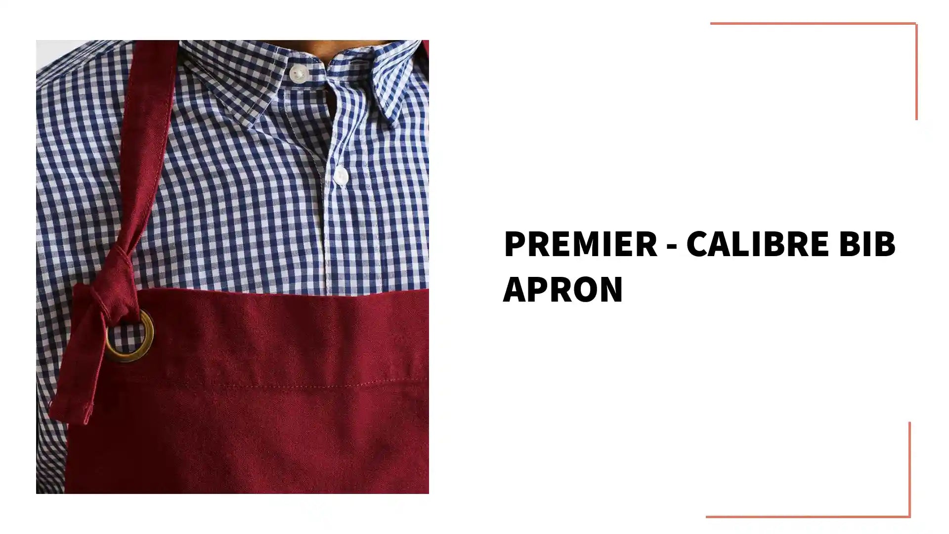 Premier - Calibre Bib Apron by@Outfy