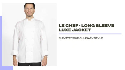 Le Chef - Long Sleeve Luxe Jacket by@Outfy