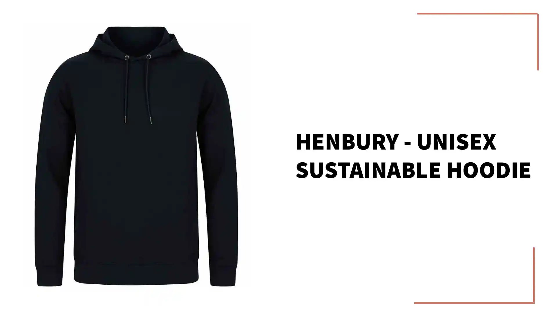 Henbury - Unisex Sustainable Hoodie by@Outfy