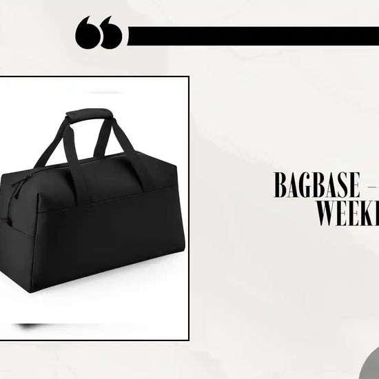BagBase - Matte PU Weekender by@Outfy