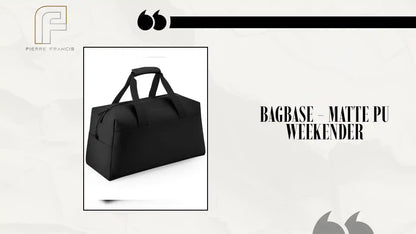 BagBase - Matte PU Weekender by@Outfy