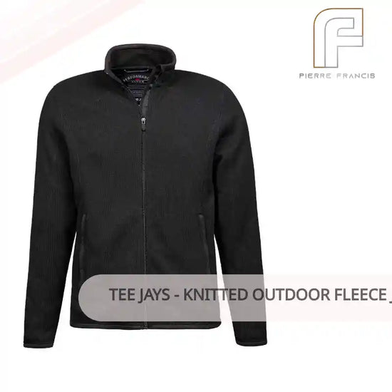 Tee Jays - Knitted Outdoor Fleece Jacket by@Outfy