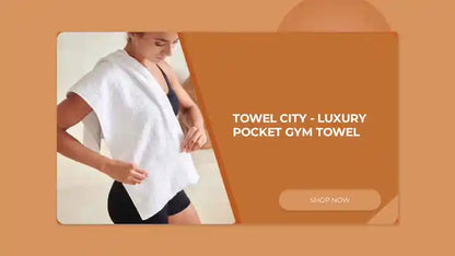 Towel City - Luxury Pocket Gym Towel by@Outfy