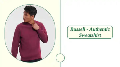 Russell - Authentic Sweatshirt by@Outfy