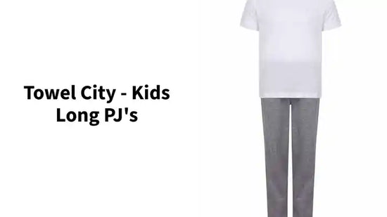 Towel City - Kids Long PJ&#039;s by@Outfy