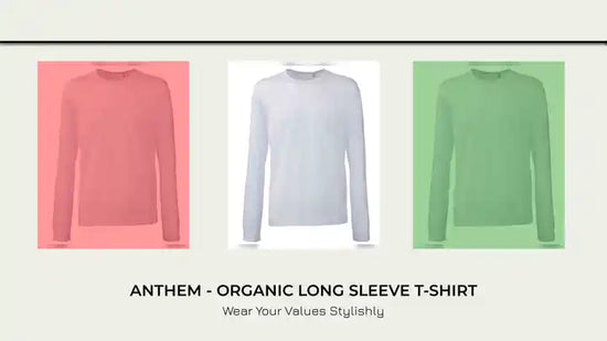 Anthem - Organic Long Sleeve T-Shirt by@Outfy