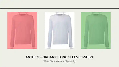 Anthem - Organic Long Sleeve T-Shirt by@Outfy