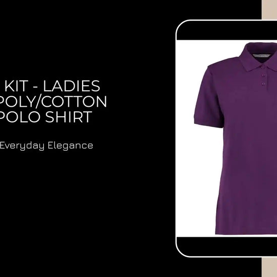 Kustom Kit - Ladies Klassic Poly/Cotton Piqué Polo Shirt - K703 DKP 6