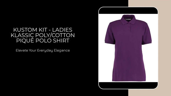 Kustom Kit - Ladies Klassic Poly/Cotton Piqué Polo Shirt - K703 DKP 6