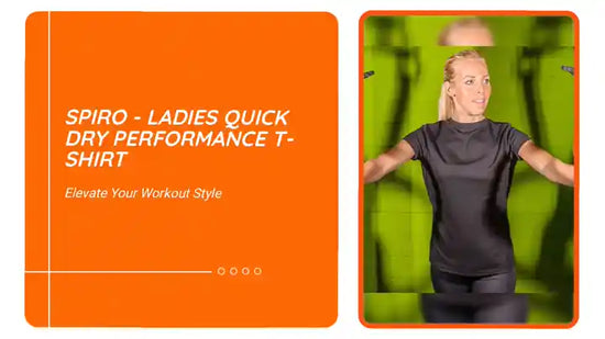 Spiro - Ladies Quick Dry Performance T-Shirt by@Outfy