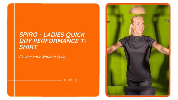 Spiro - Ladies Quick Dry Performance T-Shirt by@Outfy