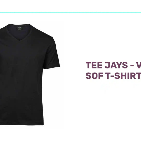 Tee Jays - V Neck Sof T-Shirt by@Outfy