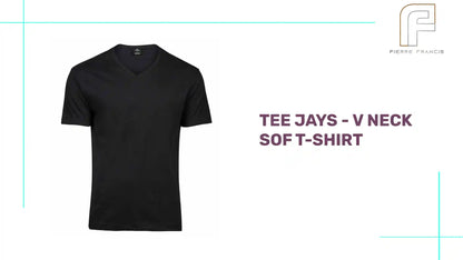 Tee Jays - V Neck Sof T-Shirt by@Outfy
