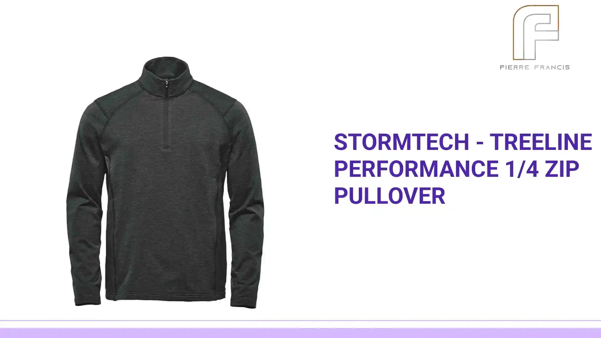 Stormtech - Treeline Performance 1/4 Zip Pullover by@Outfy
