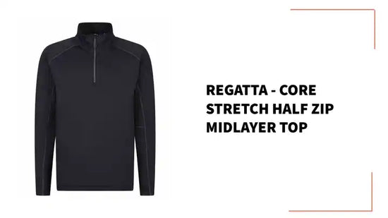 Regatta - Core Stretch Half Zip Midlayer Top by@Outfy