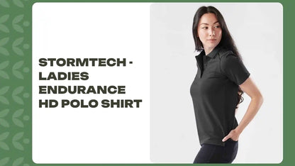 Stormtech - Ladies Endurance HD Polo Shirt - GPX5W B/DLP S