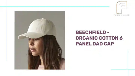 Beechfield - Organic Cotton 6 Panel Dad Cap by@Outfy
