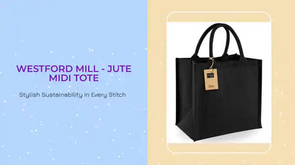 Westford Mill - Jute Midi Tote by@Outfy