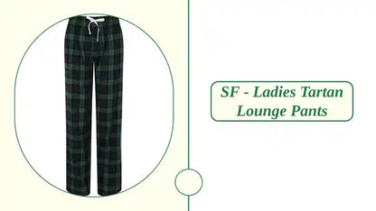 SF - Ladies Tartan Lounge Pants by@Outfy