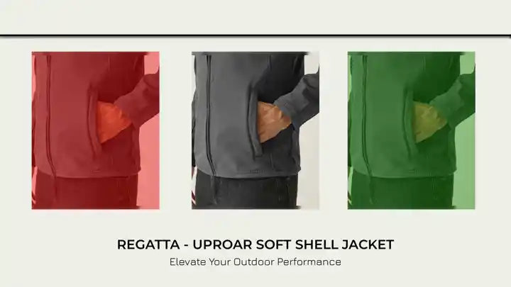 Regatta - Uproar Soft Shell Jacket by@Outfy
