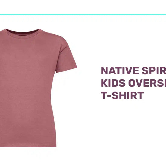 Native Spirit - Kids Oversize Fit T-Shirt by@Outfy
