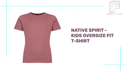Native Spirit - Kids Oversize Fit T-Shirt by@Outfy