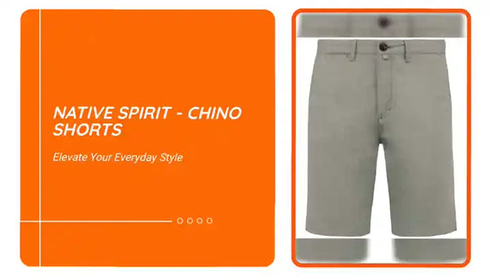 Native Spirit - Chino Shorts by@Outfy