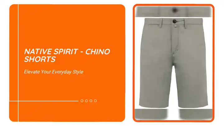 Native Spirit - Chino Shorts by@Outfy