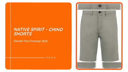 Native Spirit - Chino Shorts by@Outfy