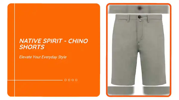Native Spirit - Chino Shorts by@Outfy