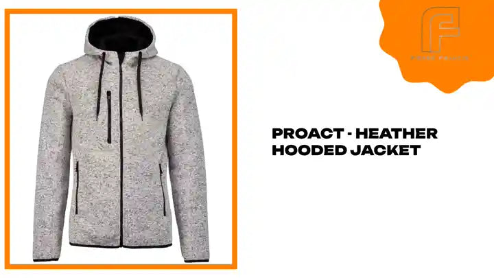 Proact - Heather Hooded Jacket by@Outfy