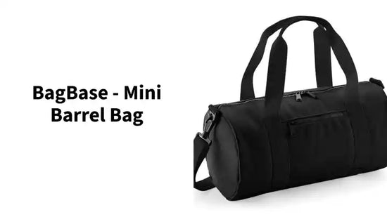 BagBase - Mini Barrel Bag by@Outfy