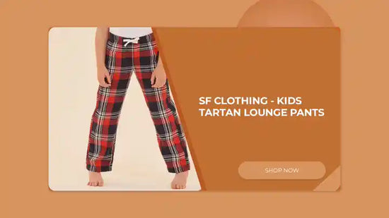 SF Clothing - Kids Tartan Lounge Pants by@Outfy