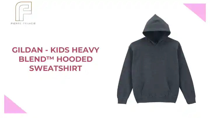 Gildan - Kids Heavy Blend&trade; Hooded Sweatshirt by@Outfy