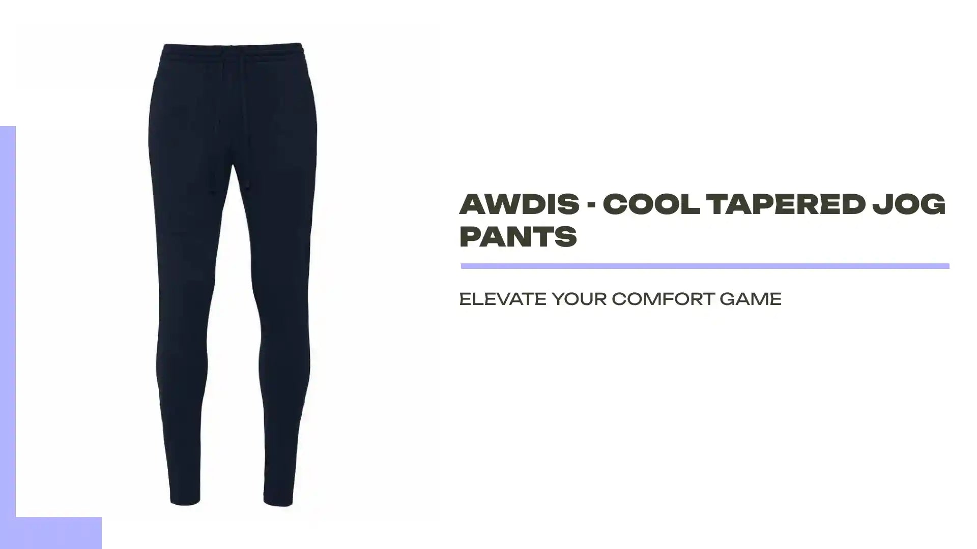 AWDis - Cool Tapered Jog Pants by@Outfy