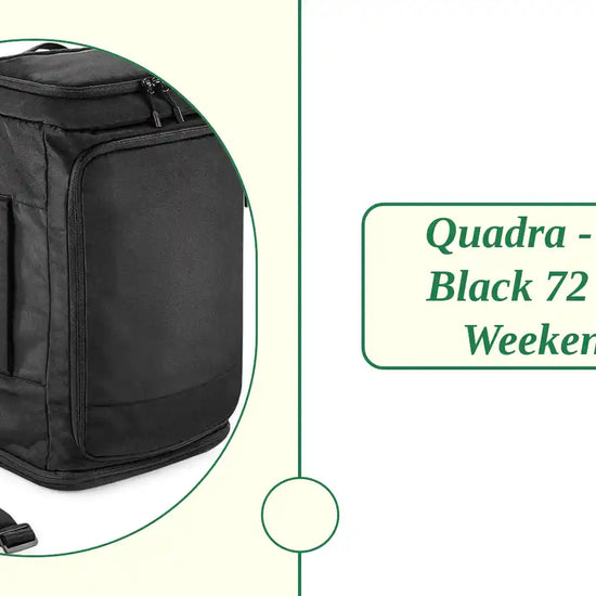 Quadra - Pitch Black 72 Hour Weekender by@Outfy