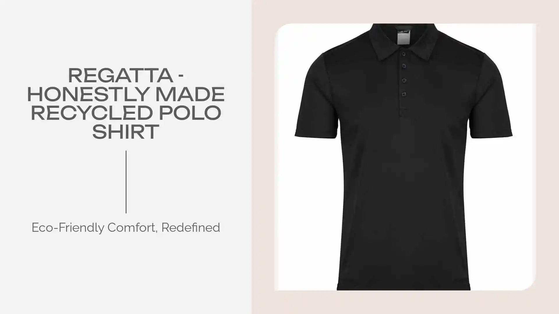 Regatta - Honestly Made Recycled Polo Shirt by@Outfy